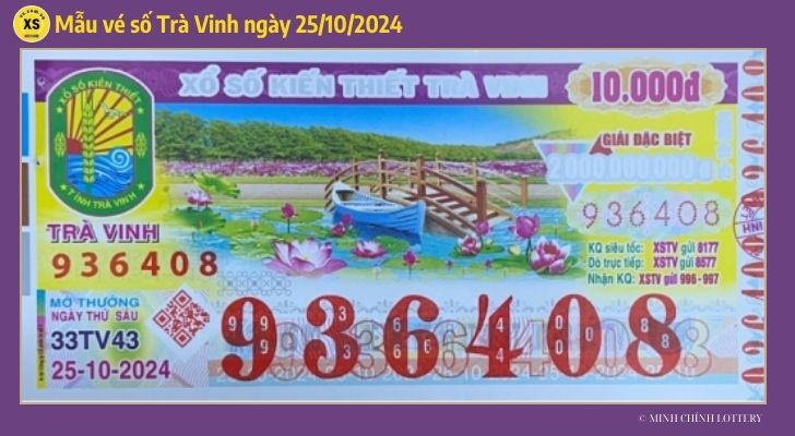 Tham khảo XSTV 2510 Thống kê và phân tích xổ số Trà Vinh ngày 25102024 1 Tham khảo XSTV 2510 Thống kê và phân tích xổ số Trà Vinh ngày 25102024 1
