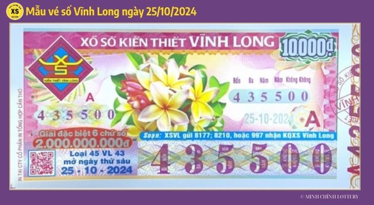 Tham khảo XSVL 2510 Thống kê và phân tích xổ số Vĩnh Long ngày 25102024 1 Tham khảo XSVL 2510 Thống kê và phân tích xổ số Vĩnh Long ngày 25102024 1
