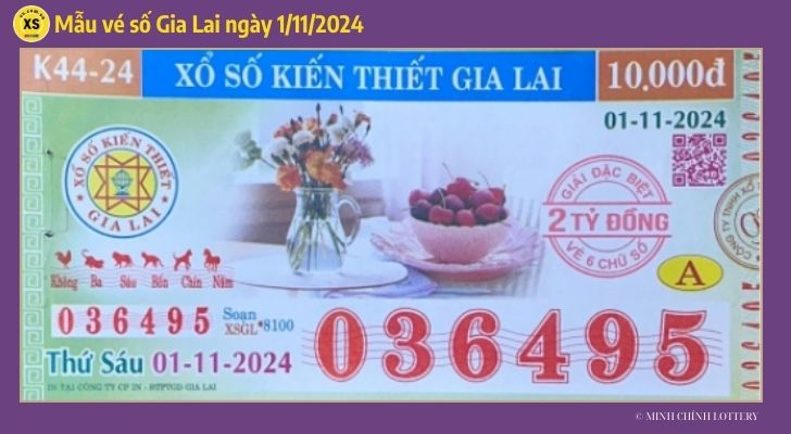 Tham khảo XSGL 111  Thống kê và phân tích xổ số Gia Lai ngày 1112024 1