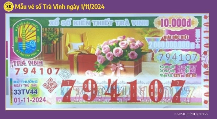 Tham khảo XSTV 111 Thống kê và phân tích xổ số Trà Vinh ngày 1112024 1 Tham khảo XSTV 111 Thống kê và phân tích xổ số Trà Vinh ngày 1112024 1