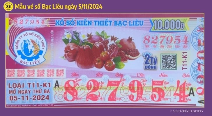 Tham khảo XSBL 511 Thống kê và phân tích xổ số Bạc Liêu ngày 5112024 1 Tham khảo XSBL 511 Thống kê và phân tích xổ số Bạc Liêu ngày 5112024 1