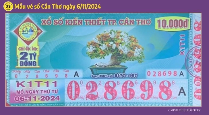 Tham khảo XSCT 611 Thống kê và phân tích xổ số Cần Thơ ngày 6112024 1 Tham khảo XSCT 611 Thống kê và phân tích xổ số Cần Thơ ngày 6112024 1