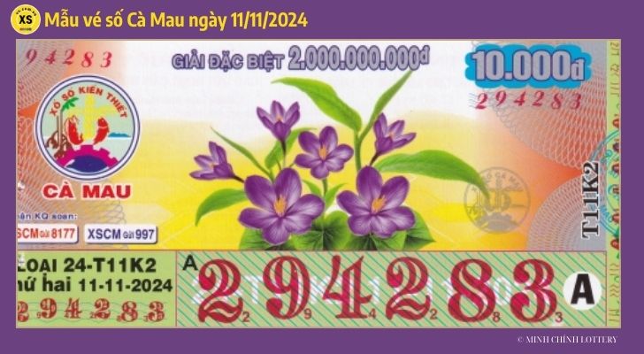 Tham khảo XSCM 1111 Thống kê và phân tích xổ số Cà Mau ngày 11112024 1 Tham khảo XSCM 1111 Thống kê và phân tích xổ số Cà Mau ngày 11112024 1