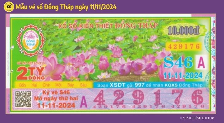 Tham khảo XSDT 1111 Thống kê và phân tích xổ số Đồng Tháp ngày 11112024 1 Tham khảo XSDT 1111 Thống kê và phân tích xổ số Đồng Tháp ngày 11112024 1