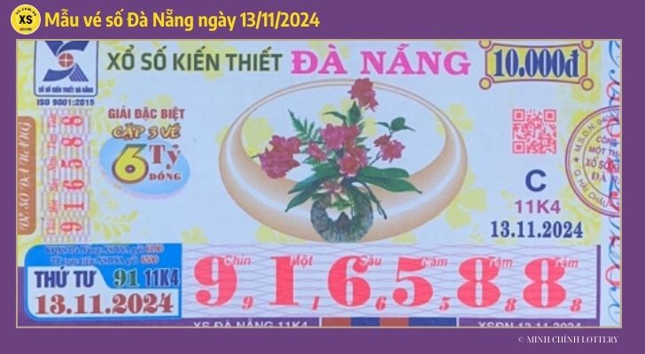 Tham khảo XSDNA 1311 Thống kê và phân tích xổ số Đà Nẵng ngày 13112024 1 Tham khảo XSDNA 1311 Thống kê và phân tích xổ số Đà Nẵng ngày 13112024 1