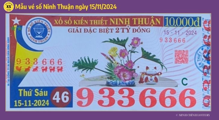Tham khảo XSNT 1511  Thống kê và phân tích xổ số Ninh Thuận ngày 15112024 1