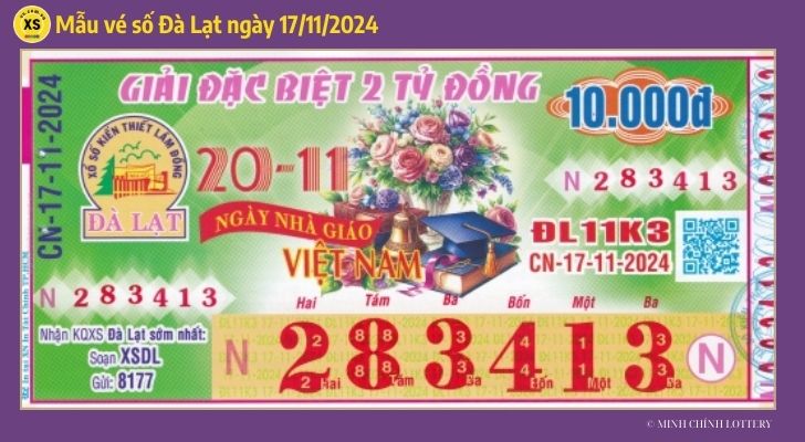 Tham khảo XSDL 1711 Thống kê và phân tích xổ số Đà Lạt ngày 17112024 1 Tham khảo XSDL 1711 Thống kê và phân tích xổ số Đà Lạt ngày 17112024 1