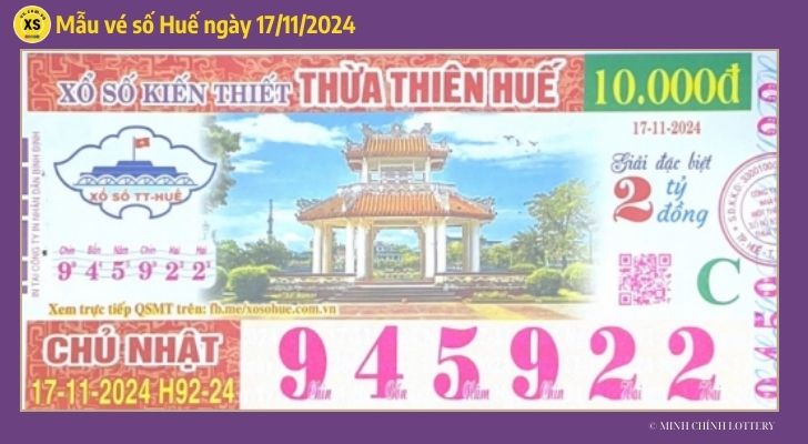 Tham khảo XSTTH 1711 Thống kê và phân tích xổ số Huế ngày 17112024 1 Tham khảo XSTTH 1711 Thống kê và phân tích xổ số Huế ngày 17112024 1