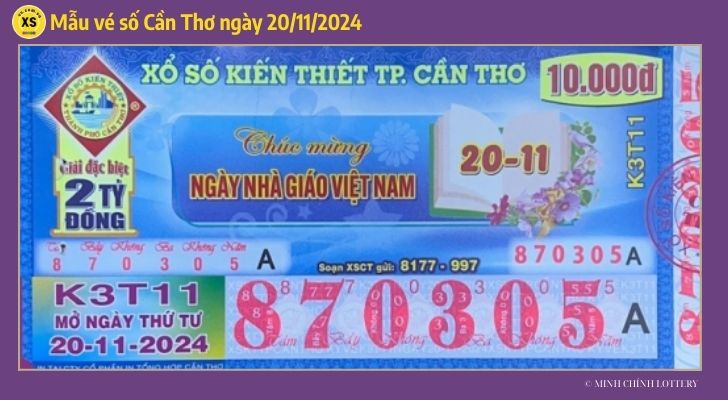Tham khảo XSCT 2011 Thống kê và phân tích xổ số Cần Thơ ngày 20112024 1 Tham khảo XSCT 2011 Thống kê và phân tích xổ số Cần Thơ ngày 20112024 1