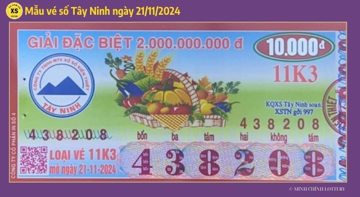 Tham khảo XSTN 2111 Thống kê và phân tích xổ số Tây Ninh ngày 21112024 1 Tham khảo XSTN 2111 Thống kê và phân tích xổ số Tây Ninh ngày 21112024 1