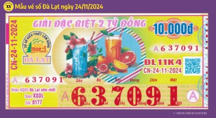 Tham khảo XSDL 2411 Thống kê và phân tích xổ số Đà Lạt ngày 24112024 1 Tham khảo XSDL 2411 Thống kê và phân tích xổ số Đà Lạt ngày 24112024 1