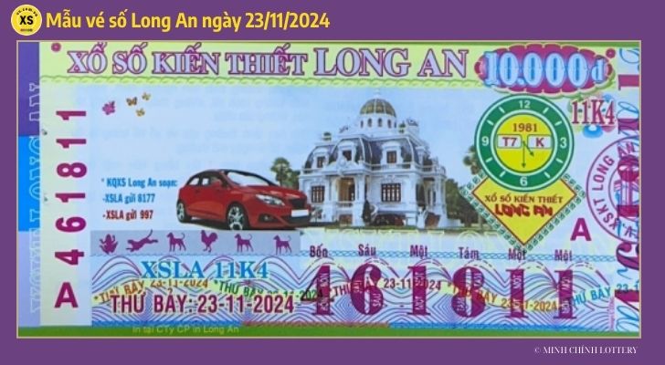 Tham khảo XSLA 2311 Thống kê và phân tích xổ số Long An ngày 23112024 1 Tham khảo XSLA 2311 Thống kê và phân tích xổ số Long An ngày 23112024 1
