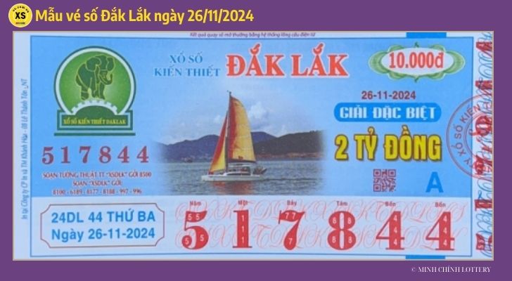 Tham khảo XSDLK 2611 Thống kê và phân tích xổ số Đắk Lắk ngày 26112024 1 Tham khảo XSDLK 2611 Thống kê và phân tích xổ số Đắk Lắk ngày 26112024 1