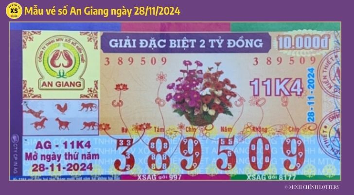 Tham khảo XSAG 2811 Thống kê và phân tích xổ số An Giang ngày 28112024 1 Tham khảo XSAG 2811 Thống kê và phân tích xổ số An Giang ngày 28112024 1