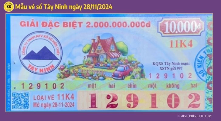 Tham khảo XSTN 2811 Thống kê và phân tích xổ số Tây Ninh ngày 28112024 1 Tham khảo XSTN 2811 Thống kê và phân tích xổ số Tây Ninh ngày 28112024 1