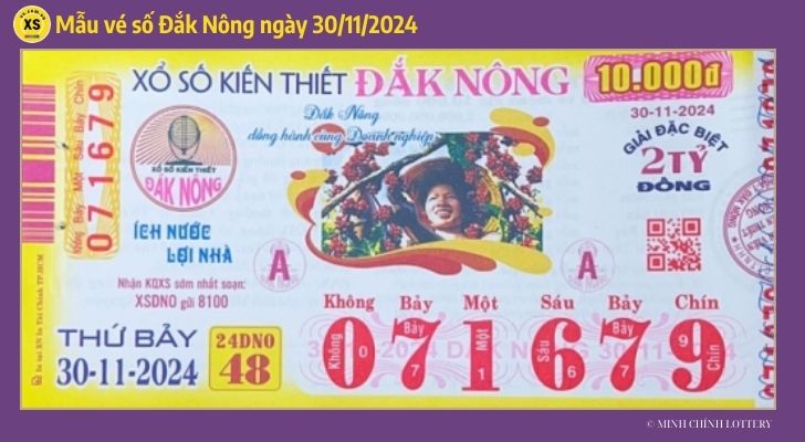 Tham khảo XSDNO 3011 Thống kê và phân tích xổ số Đắk Nông ngày 30112024 1 Tham khảo XSDNO 3011 Thống kê và phân tích xổ số Đắk Nông ngày 30112024 1