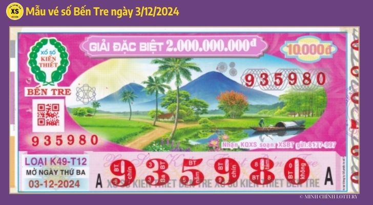 Tham khảo XSBTR 312 Thống kê và phân tích xổ số Bến Tre ngày 3122024 1 Tham khảo XSBTR 312 Thống kê và phân tích xổ số Bến Tre ngày 3122024 1