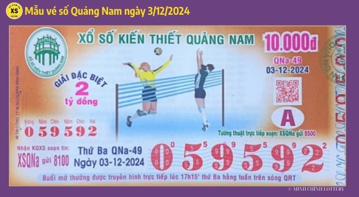 Tham khảo XSQNA 312 Thống kê và phân tích xổ số Quảng Nam ngày 3122024 1 Tham khảo XSQNA 312 Thống kê và phân tích xổ số Quảng Nam ngày 3122024 1