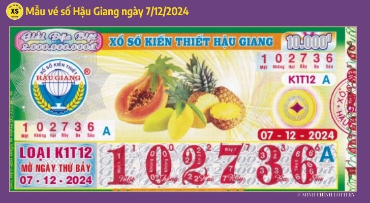Tham khảo XSHG 712 Thống kê và phân tích xổ số Hậu Giang ngày 7122024 1 Tham khảo XSHG 712 Thống kê và phân tích xổ số Hậu Giang ngày 7122024 1