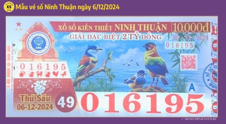 Tham khảo XSNT 612  Thống kê và phân tích xổ số Ninh Thuận ngày 6122024 1 Tham khảo XSNT 612  Thống kê và phân tích xổ số Ninh Thuận ngày 6122024 1