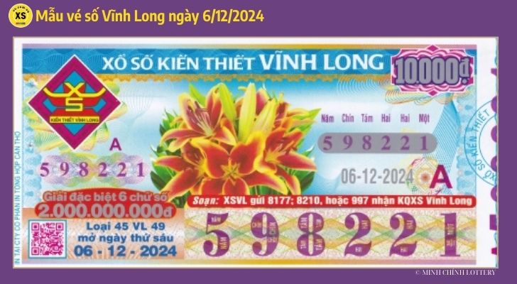 Tham khảo XSVL 612 Thống kê và phân tích xổ số Vĩnh Long ngày 6122024 1 Tham khảo XSVL 612 Thống kê và phân tích xổ số Vĩnh Long ngày 6122024 1