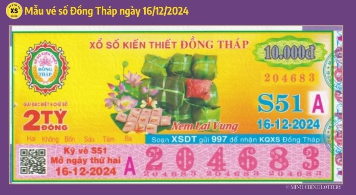 Tham khảo XSDT 1612 Thống kê và phân tích xổ số Đồng Tháp ngày 16122024 1 Tham khảo XSDT 1612 Thống kê và phân tích xổ số Đồng Tháp ngày 16122024 1