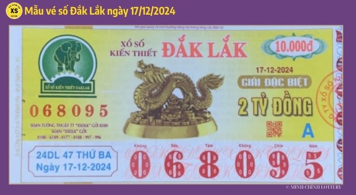 Tham khảo XSDLK 1712 Thống kê và phân tích xổ số Đắk Lắk ngày 17122024 1 Tham khảo XSDLK 1712 Thống kê và phân tích xổ số Đắk Lắk ngày 17122024 1