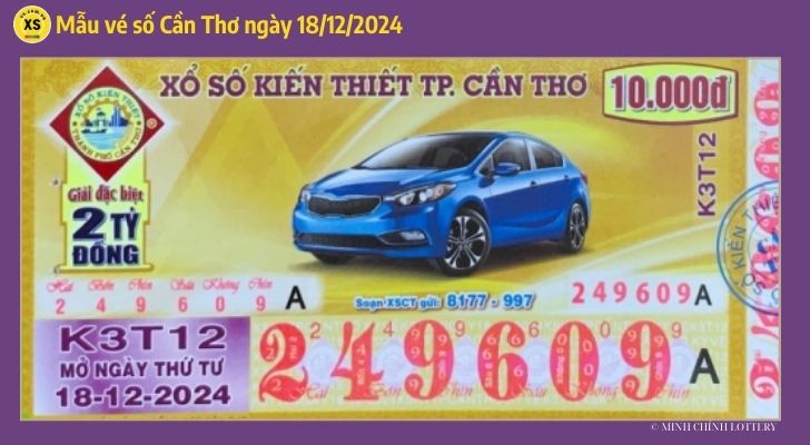Tham khảo XSCT 1812 Thống kê và phân tích xổ số Cần Thơ ngày 18122024 1 Tham khảo XSCT 1812 Thống kê và phân tích xổ số Cần Thơ ngày 18122024 1