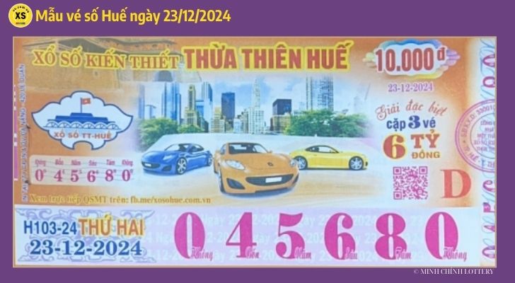 Tham khảo XSTTH 2312 Thống kê và phân tích xổ số Huế ngày 23122024 1 Tham khảo XSTTH 2312 Thống kê và phân tích xổ số Huế ngày 23122024 1