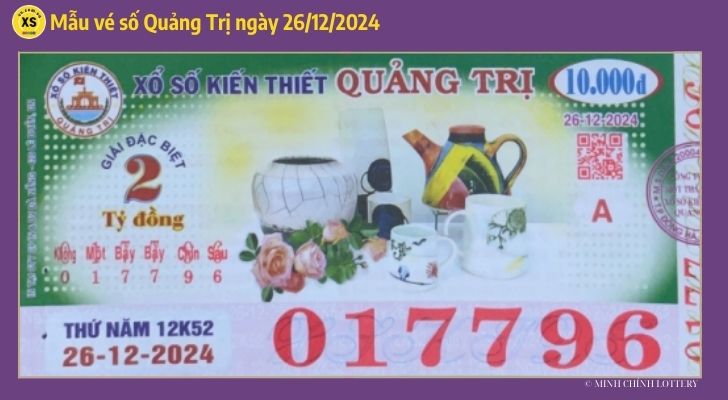 Tham khảo XSQT 2612 Thống kê và phân tích xổ số Quảng Trị ngày 26122024 1 Tham khảo XSQT 2612 Thống kê và phân tích xổ số Quảng Trị ngày 26122024 1