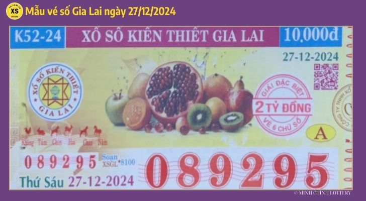 Tham khảo XSGL 2712 Thống kê và phân tích xổ số Gia Lai ngày 27122024 1 Tham khảo XSGL 2712 Thống kê và phân tích xổ số Gia Lai ngày 27122024 1