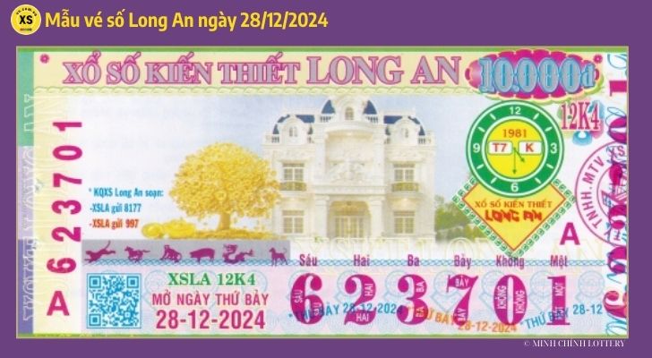 Tham khảo XSLA 2812 Thống kê và phân tích xổ số Long An ngày 28122024 1 Tham khảo XSLA 2812 Thống kê và phân tích xổ số Long An ngày 28122024 1
