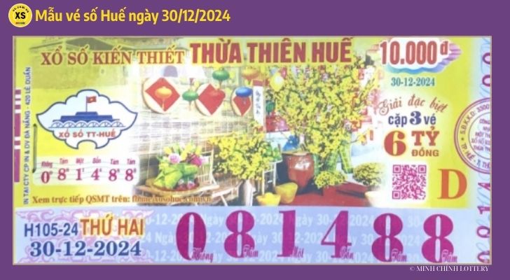 Tham khảo XSTTH 3012 Thống kê và phân tích xổ số Huế ngày 30122024 1 Tham khảo XSTTH 3012 Thống kê và phân tích xổ số Huế ngày 30122024 1