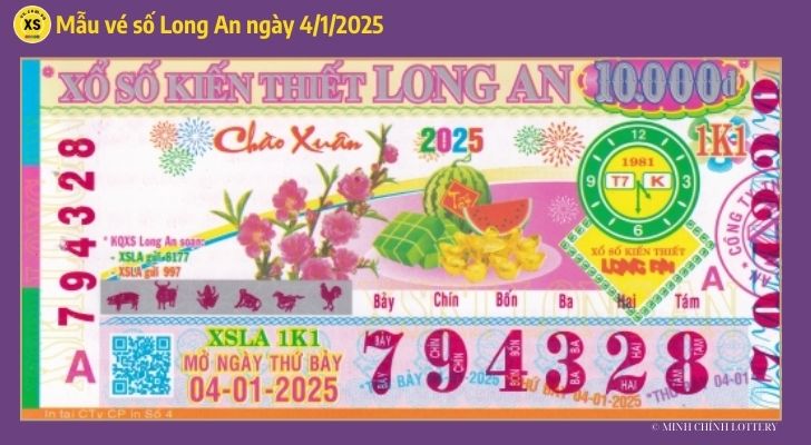 Tham khảo XSLA 41 Thống kê và phân tích xổ số Long An ngày 412025 1 Tham khảo XSLA 41 Thống kê và phân tích xổ số Long An ngày 412025 1