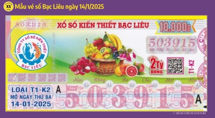 Tham khảo XSBL 141  Thống kê và phân tích xổ số Bạc Liêu ngày 1412025 1