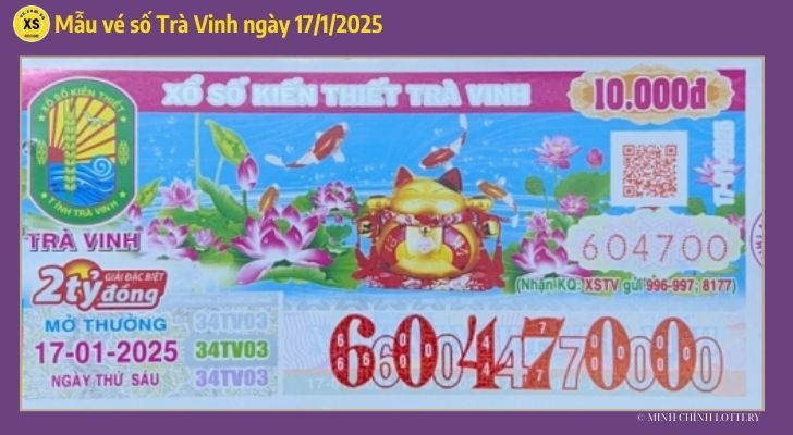 Tham khảo XSTV 171  Thống kê và phân tích xổ số Trà Vinh ngày 1712025 1