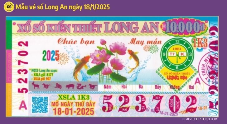 Tham khảo XSLA 181  Thống kê và phân tích xổ số Long An ngày 1812025 1 Tham khảo XSLA 181  Thống kê và phân tích xổ số Long An ngày 1812025 1