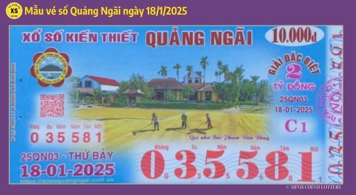 Tham khảo XSQNG 181  Thống kê và phân tích xổ số Quảng Ngãi ngày 1812025 1