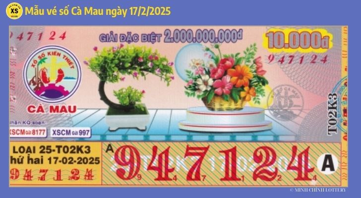 Tham khảo XSCM 172 Thống kê và phân tích xổ số Cà Mau ngày 1722025 1 Tham khảo XSCM 172 Thống kê và phân tích xổ số Cà Mau ngày 1722025 1