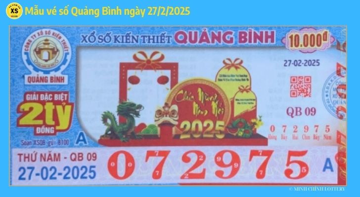 Tham khảo XSQB 27/2 : Thống kê và phân tích xổ số Quảng Bình ngày 27/2/2025