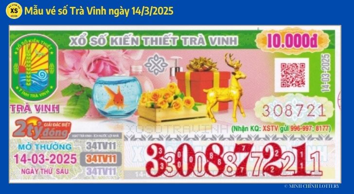 mau ve so XSTV 14/3/2025