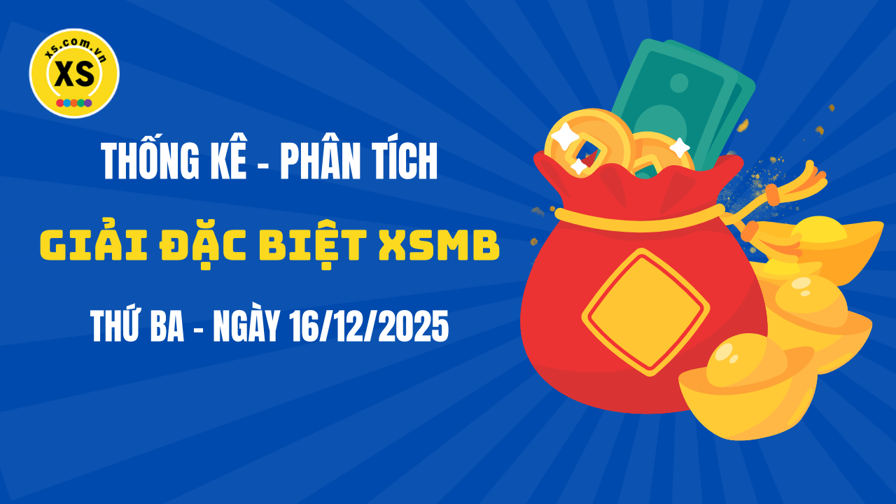 Phân tích giải đặc biệt xổ số miền Bắc ngày 16/12/2025