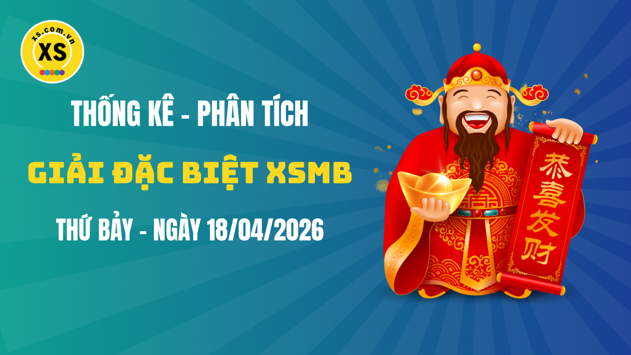 Phân tích giải đặc biệt xổ số miền Bắc ngày 18/4/2026
